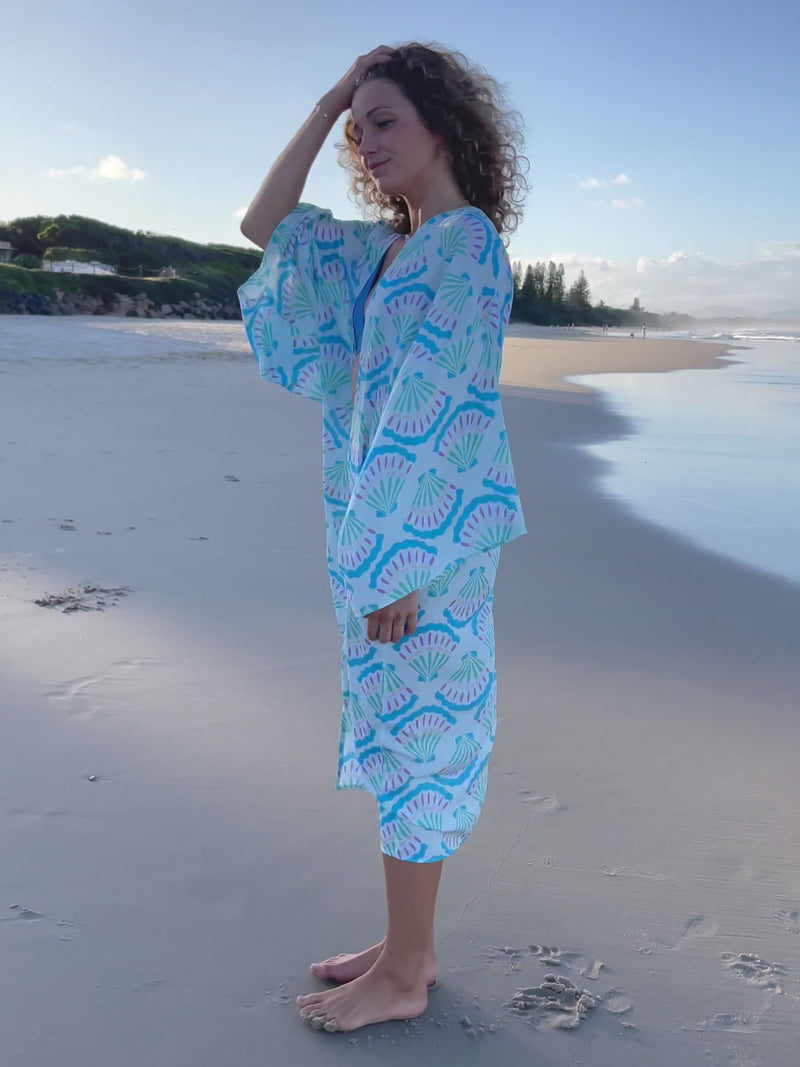 Ayla Maxi Kimono - Shell Spell - Pack