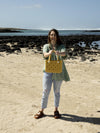 Aloha Vegan Tote Bag - Yellow - Small