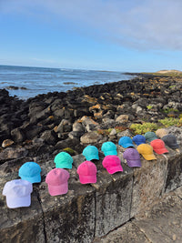 Vintage Washed Cap - 100% Cotton - Byron Bay - Sea Foam