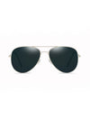 Fashion Sunglasses - Amalfi - Silver - Black